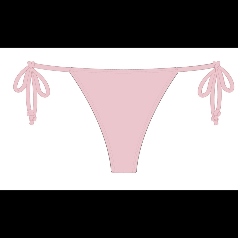 boutinela dirty pink beachy bottoms